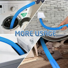 Dryer Vent Cleaner Kit Vacuum Hose Attachment Brush Lint Remover Power Washer Us