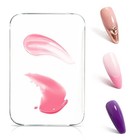 Acrylic Nail Art Palette - Transparent Nail Gel Polish 1 Count  pack Of 1 