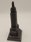 Vintage Souvenir 4 5  Metal Empire State Building New York City Nyc Paperweight
