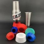 High Temp Masking Supply 7 Piece Silicone Plug Kit - Fits 1 875  To 4  Holes