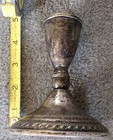 Duchin Creation Sterling Silver Weighted Candlestick Height 4 1 5  Width 3 25 