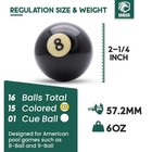 Eagles Professional Billiard Ball Set     2-1 4  Regulation Size Pool Table Balls