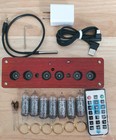In-14 6- Digits Nixie Clock Kit  Wooden Case  Tubes Included  Wi-fi 