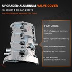 Upgraded Aluminum Valve Cover For 2005-2009 Audi A4  A4 Quattro 2 0l 06d103469n
