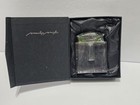 Beautiful Marilyn Miglin Crystal Glass Perfume Bottle With Funnel Original Box