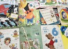 Lot Of 50 Vintage 1940s-60s Mixed Vintage Greeting Card Lot Birthday Get Well