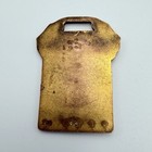 Vintage Wkea Track   Field Long Jump Athlete Bronze Medal Fob 1916 Award Plaque