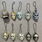 10pc set Friday The 13th Movie Jason Voorhees Figure Mask Keychain Set Pendants