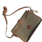 Vintage 80s Dooney   Bourke Bag Authentic Genuine Tan Leather Shoulder Purse