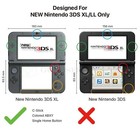 For Nintendo 3ds Xl ll New 2015 Clear Crystal Hard Shell Protective Case Cover