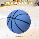Silent Basketball Foam Quiet Dribbling Indoor Basketball  Size 3  7 1   Blue