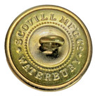 Ohio  civil War Veteran  Soldiers Home Sandusky 3pc Brass Staff Button 23mm 1886