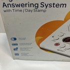 At t 1740 Digital Answering System With Time day Stamp Open Box