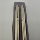 Parker Jotter Stainless Steel Pen   Pencil Set Usa Made Vintage Classic