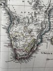 Africa Continent Nile Source 1870 Stulpnagel Nice Detailed Stieler Engraved Map