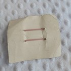 Vintage Defender Pink Safety Pins Steel Cradle Baby Diaper Pin Set Size 6 Usa