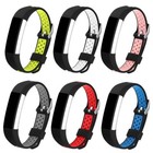 Strapsco Perforated Rubber Replacement Watch Band Strap For Fitbit Alta   Hr