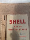 Shell Street Guide Of United States Travel Souvenir Fold Out Map Vintage