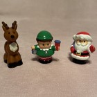 Fisher-price Little People Christmas Gingerbread House Playset Santa Elf