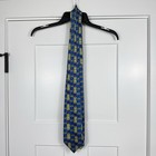 Spongebob Squarepants Blue Character Print Necktie Tie 58 In 100  Polyester