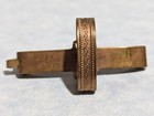 Antique Victorian Hair Clip Barrette W  Flower Bow Ribbon Holder  1918 Edwardian