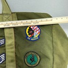 90s Genuine Military Flyers Aircrew Duffle Bag Us Air Force Patches Vtg Large