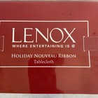 New Lenox Holiday Nouveau Tablecloth  70  Round  Christmas Nip