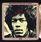 Jimi Hendrix  Framed Cherry Wood Reproduction Signature Lp Record Display 