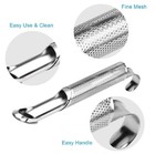 Stainless Steel Tea Diffuser Stick     Loose Leaf Tea Strainer Pipe W  Hook Handle