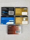 Mixed Lot Of  5  8mm Hi8 Blank Video Cassettes Tapes Sony Tdk Maxell New Read