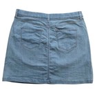 Croft   Barrow Women s Effortless Stretch Blue Skirt skort Size 16