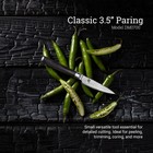 Shun Classic 3 5  Paring Knife  Handcrafted Japanese Vegetable   Fruit Knife 