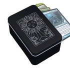 Tarot Card Box Fortune Telling Card Storage Small Metal Tarot Box
