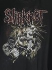 Slipknot Band T-shirt Double Sided Masks Nonagram Goat Metal Black Men s Xl