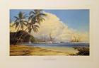Peaceful Anchorage By Robert Taylor  Maritime Art Print