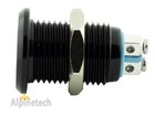 Plb12g Ati 12mm 1 2  Green 12v Led Metal Indicator Pilot Dash Light Black Casing