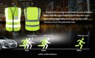 5 Pockets Safety Vest Reflective Belt Straps W  High Visibility Stripes Security