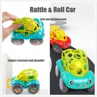 Rattle   Roll Car  3-12 Months Baby Toys 5 Inch Boy And Girl Infant Toy Vehicles
