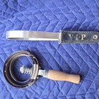 V p  Metal Horse Curry Comb With Wooden Handle For Grooming And Cleaning