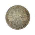 5 Dm Silver Coin West Germany Margrave Of Baden 1955 G J 390 Rare Collectible