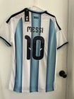 Adidas Argentina Lionel Messi  10 Soccer Kids Jersey Climacool Fifa 2022