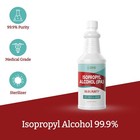 99 9  Isopropyl Alcohol - Medical Grade Rubbing Alcohol  32oz  2 Pack  Usa Made