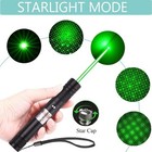 2000miles Green Laser Pointer Star Visible Beam Light Usb Rechargeable Lazer Pen