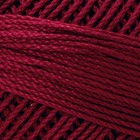 Handy Hands Lizbeth Cordonnet Cotton Size 120 Yards  Victorian Red