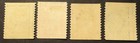 Scott  352-353  354-355 Mint H 1909 Washington Vertical Coil Stamps  Cv  720 00