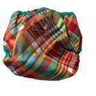 Rumparooz New One Size Cloth Diaper Cover Quinn Plaid Multi Color Baby Toddler
