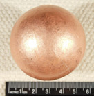 Big  Super Heavy Pure Copper Sphere From Michigan 562gr