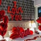 16  I Love You Foil Balloon Banner Wedding Engagement Party Decoration Set Usa