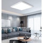 Led Flush Mount Ceiling Light Fixture  5000k Daylight White  12inch 24