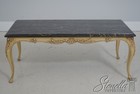 71295  Marble Top Georgian Style Painted Coffee Table